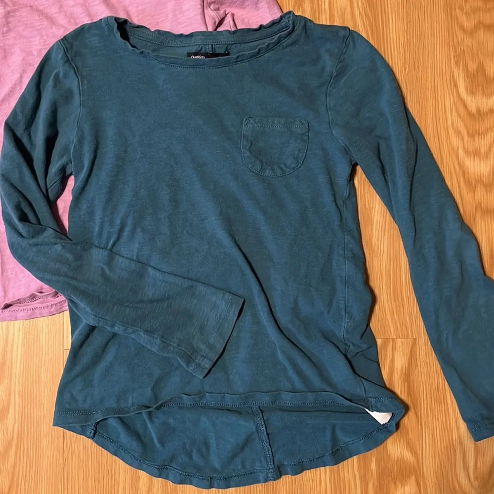 Lot of 3 GAP Long-sleeve Shirts, Size M 8